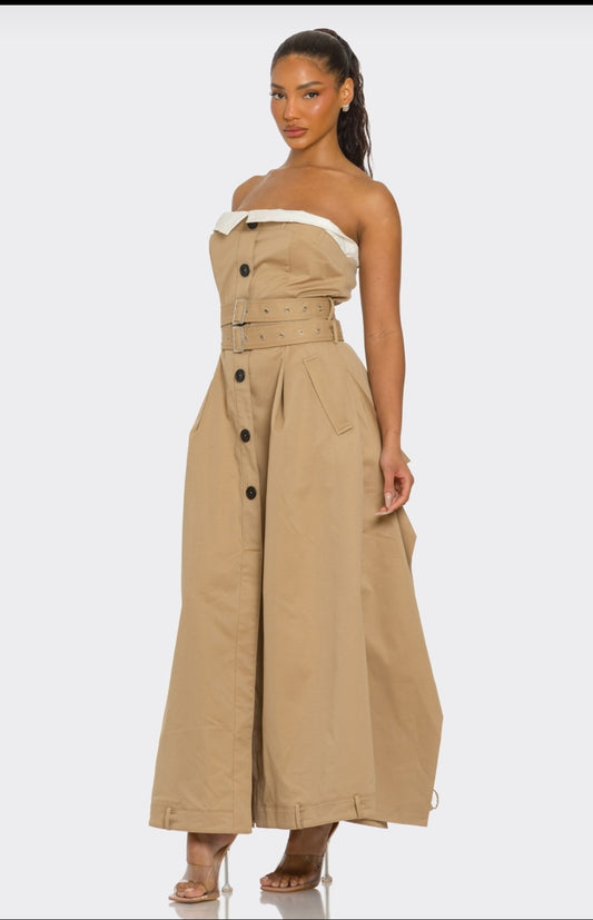 Shekinah Khaki dress