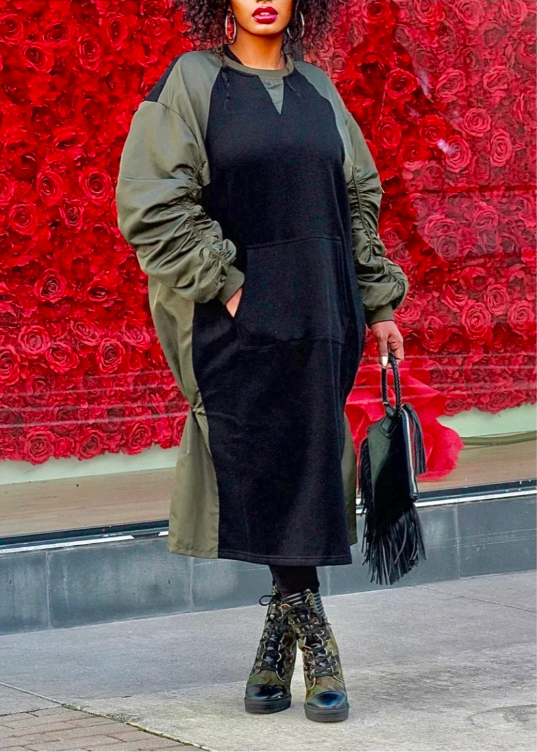 Falage parachute dress