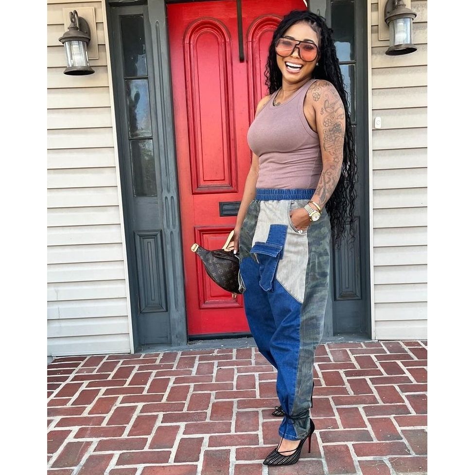 Paper Girl oversize denim jeans