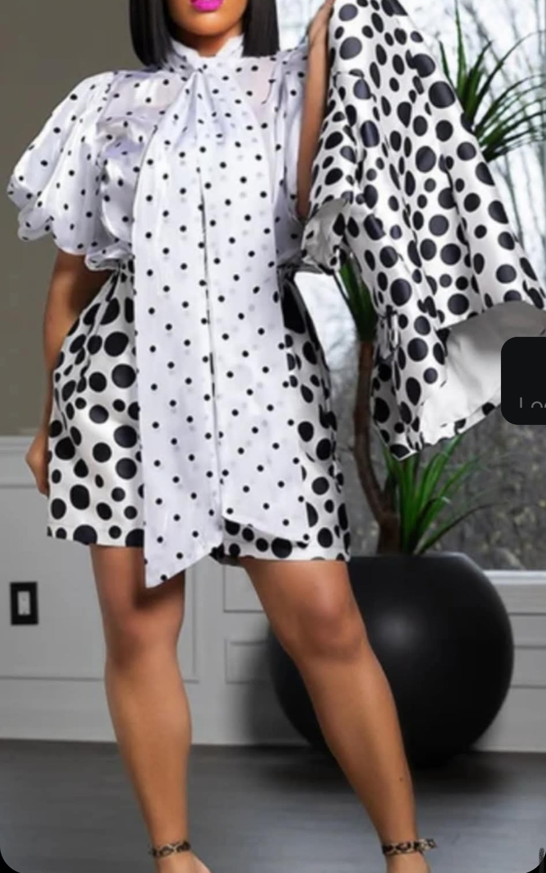 Patsy Polka dot blouse