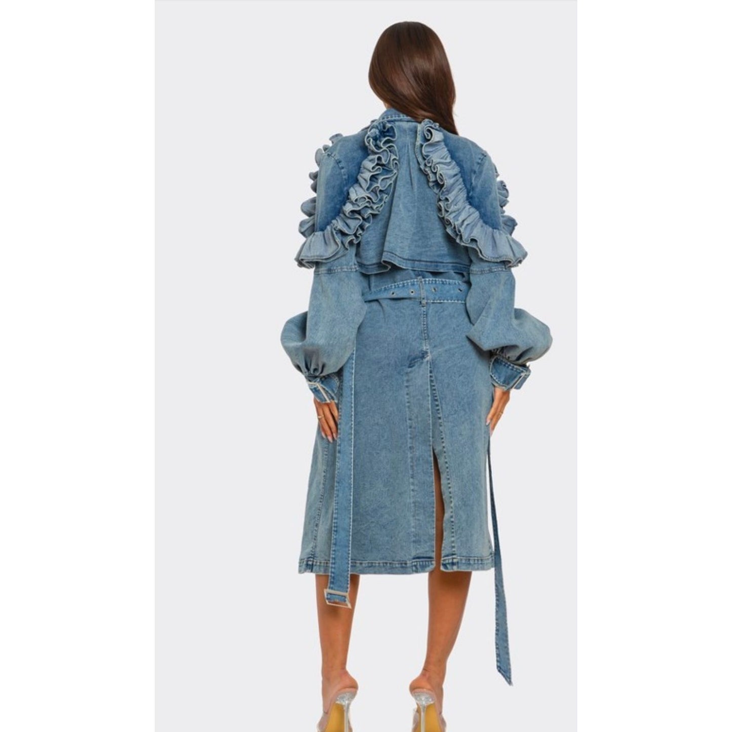 Daisy Denim Coat